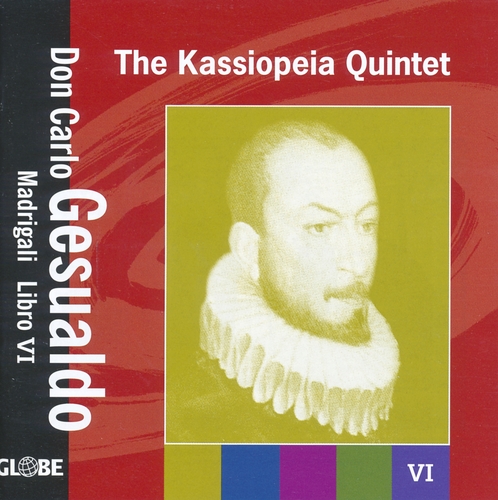 Couverture MADRIGALI LIBRO VI de Carlo GESUALDO