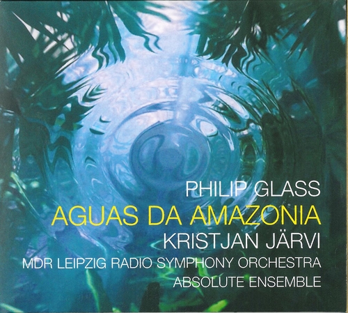 Couverture AGUAS DA AMAZONIA de Philip GLASS