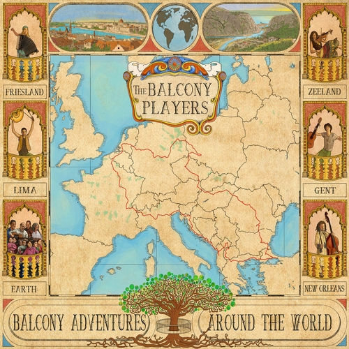 Couverture BALCONY ADVENTURES AROUND THE WORLD de THE BALCONY PLAYERS