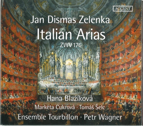 Couverture ITALIAN ARIAS ZWV 176 de Jan Dismas ZELENKA