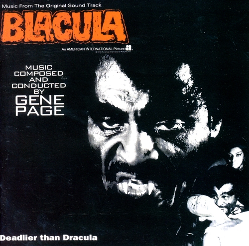 Couverture BLACULA (MUSIC FROM THE ORIGINAL SOUNDTRACK) de Gene PAGE