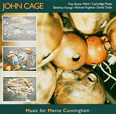Couverture FIVE STONE WIND / CARTRIDGE MUSIC (FOR MERCE CUNNINGHAM) de John CAGE