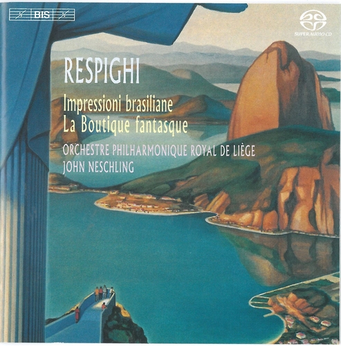 Couverture IMPRESSIONS BRESILIENNES / LA BOUTIQUE FANTASQUE de Ottorino RESPIGHI