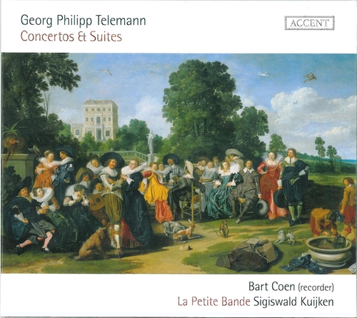 Couverture CONCERTOS & SUITES de Georg Philipp TELEMANN