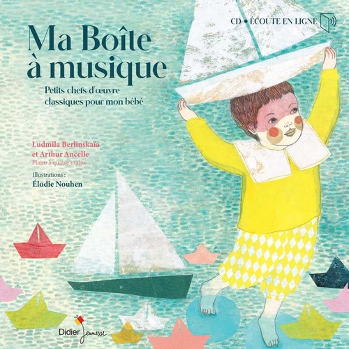 Couverture MA BOÎTE À MUSIQUE de Ludmila BERLINSKAÏA ET ARTHUR ANCELLE
