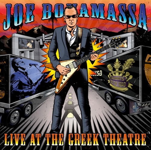 Couverture LIVE AT THE GREEK THEATRE de Joe BONAMASSA