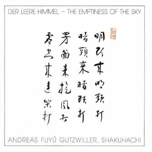 Couverture DER LEERE HIMMEL - THE EMPTINESS OF THE SKY de Andreas Fuyû GUTZWILLER