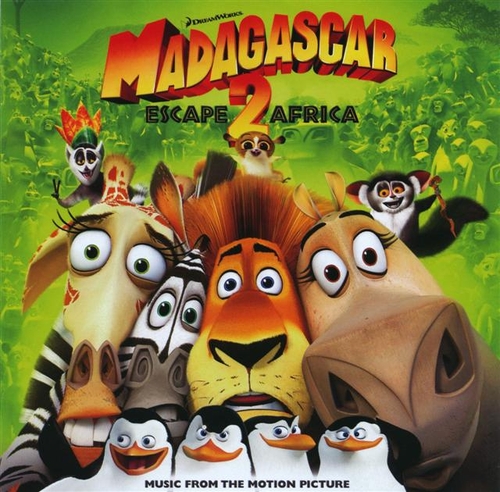 Couverture MADAGASCAR: ESCAPE 2 AFRICA de WILL.I.AM & HANS ZIMMER