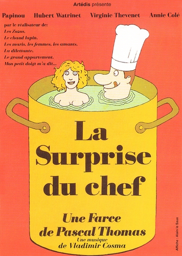 Couverture LA SURPRISE DU CHEF de Pascal THOMAS