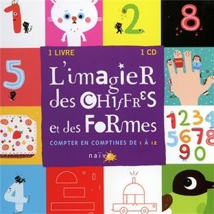 Couverture L'IMAGIER DES CHIFFRES ET DES FORMES de Jean-François ALEXANDRE