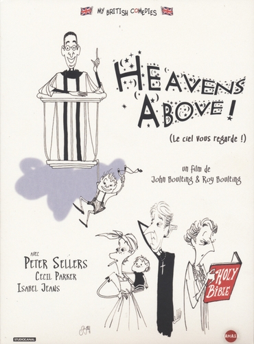 Couverture HEAVENS ABOVE ! de John BOULTING