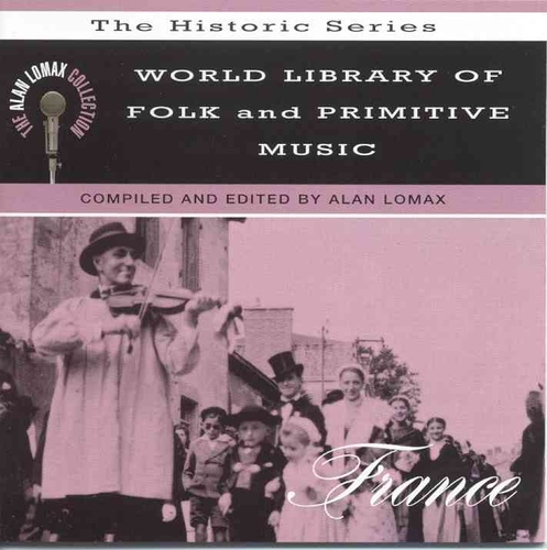 Couverture WORLD LIBRARY OF FOLK & PRIMITIVE MUSIC: FRANCE