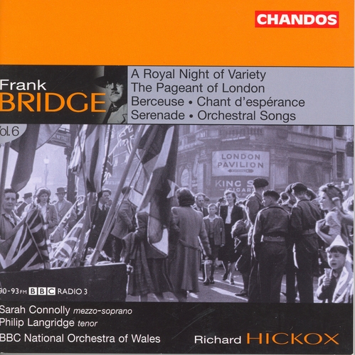 Couverture ORCHESTRE - A ROYAL NIGHT OF VARIETY / PAGEANT OF LONDON... de Frank BRIDGE