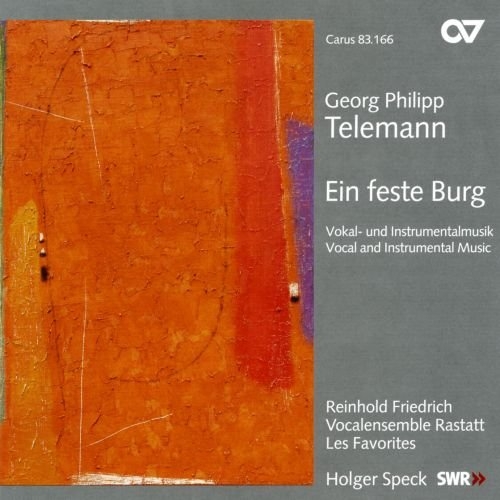 Couverture EIN FESTE BURG: MUSIQUE VOCALE & INSTRUMENTALE de Georg Philipp TELEMANN