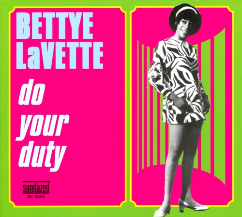 Couverture DO YOUR DUTY de Bettye LAVETTE