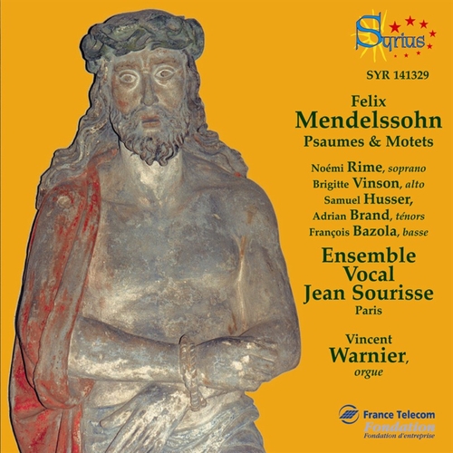 Couverture PSAUMES & MOTETS de Felix MENDELSSOHN-BARTHOLDY