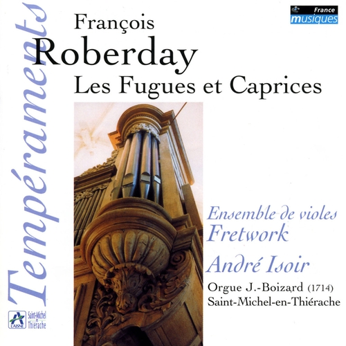 Couverture 12 FUGUES ET CAPRICES (+ L.COUPERIN) de François ROBERDAY