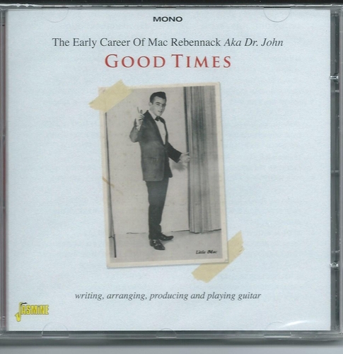 Couverture EARLY CAREER OF MAC REBENNACK AKA DR. JOHN