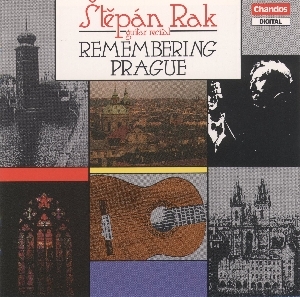 Couverture REMEMBERING PRAGUE (OEUVRES POUR GUITARE) de Stepan RAK