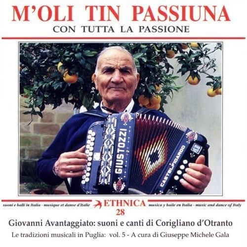 Couverture ETHNICA 28: M'OLI TIN PASSIUNA de Giovanni AVANTAGGIATO