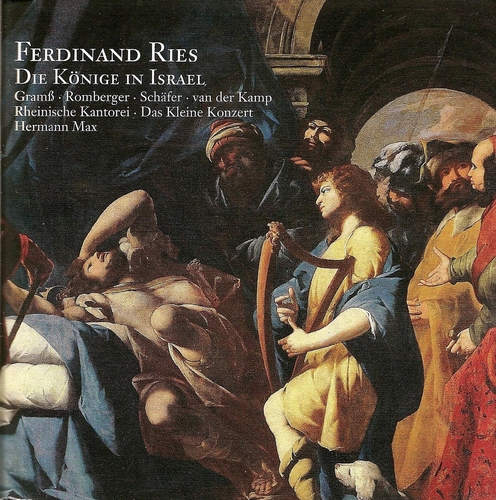 Couverture DIE KÖNIGE IN ISRAEL (ORATORIO) de Ferdinand RIES