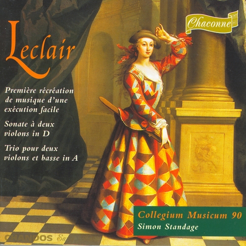 Couverture PREMIERE RECREATION / SONATE OP.3:6 / TRIO OP.14 de Jean-Marie LECLAIR