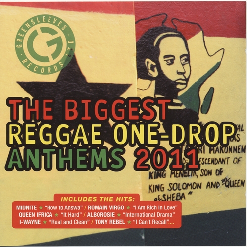 Couverture BIGGEST REGGAE ONE-DROP ANTHEMS 2011