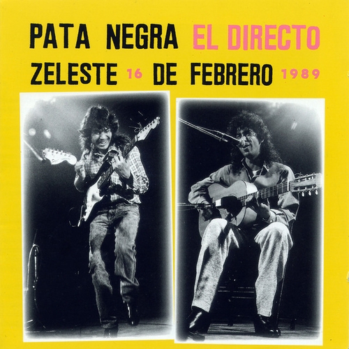 Couverture EL DIRECTO de PATA NEGRA