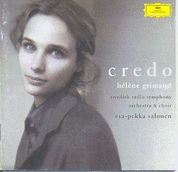 Couverture CREDO  (+ BEETHOVEN, CORIGLIANO) de Arvo PÄRT