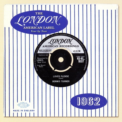 Couverture THE LONDON AMERICAN LABEL YEAR BY YEAR 1962 de SOUL/RHYTHM AND BLUES