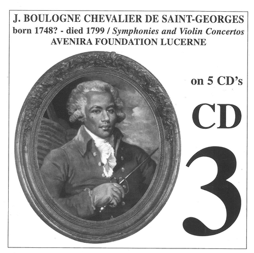 Couverture SYMPHONIE OP.IX 2, XII / CONC. VIOLON OP.V 1, VII 2 de Joseph Boulogne de SAINT-GEORGES