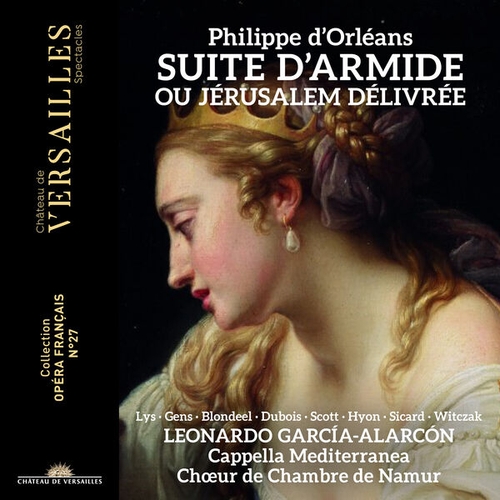 Couverture SUITE D'ARMIDE OU JÉRUSALEM DÉLIVRÉE de PHILIPPE D'ORLÉANS