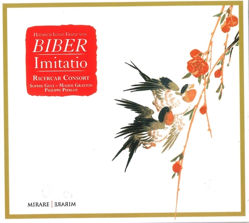 Couverture IMITATIO (+ SCHMELZER/ + KERLL/ + POGLIETTI) de Heinrich Ignaz von BIBER