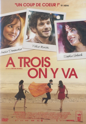 Couverture À TROIS ON Y VA de Jérôme BONNELL