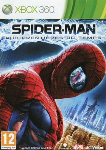 Couverture SPIDERMAN : AUX FRONTIERES DU TEMPS - XBOX360