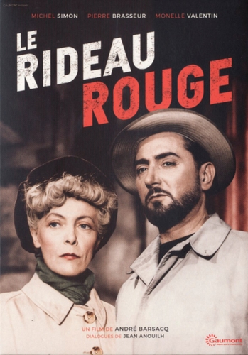 Couverture LE RIDEAU ROUGE de André BARSACQ