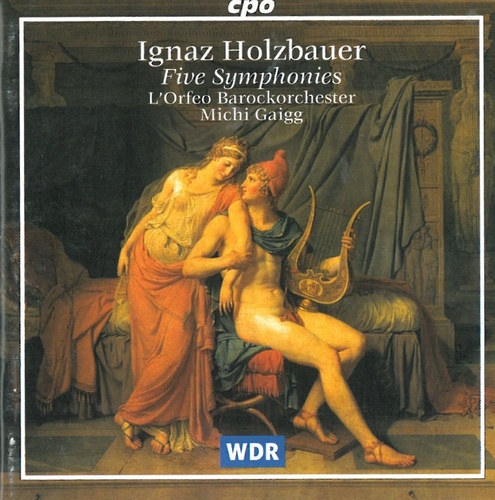 Couverture 5 SYMPHONIES de Ignaz HOLZBAUER