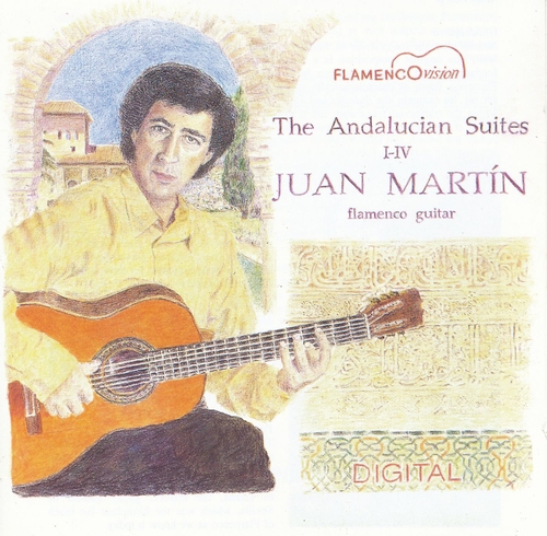 Couverture THE ANDALUCIAN SUITES I-IV de Juan MARTIN