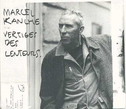 Couverture VERTIGES DES LENTEURS de Marcel KANCHE