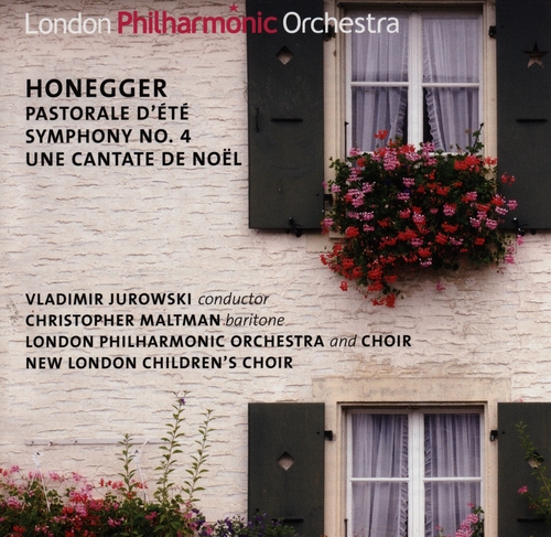 Couverture SYMPHONIE 4 / PASTORALE D'ETE / CANTATE DE NOEL de Arthur HONEGGER