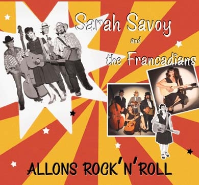Couverture ALLONS ROCK'N'ROLL de Sarah SAVOY AND THE FRANCADIANS