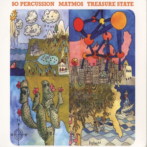 Couverture TREASURE STATE de SO PERCUSSION & MATMOS