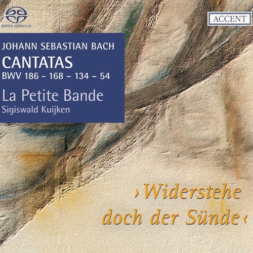 Couverture CANTATE:  54,134,168,186 de Johann Sebastian BACH