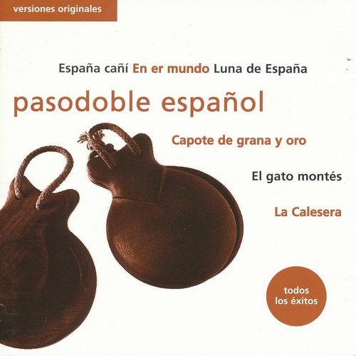 Couverture PASODOBLE ESPANOL