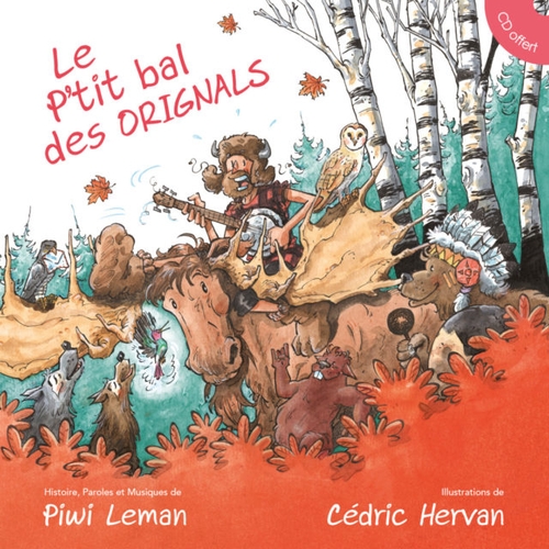 Couverture LE P'TIT BAL DES ORIGNALS de Piwi LEMAN