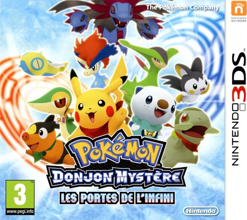 Couverture POKEMON DUNGEON MYSTERE : LES PORTES DE L'INFINI