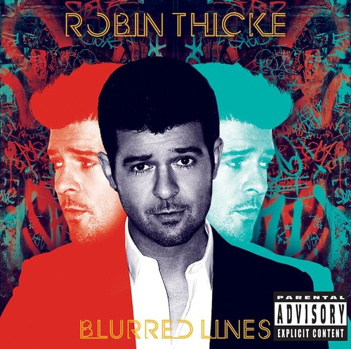 Couverture BLURRED LINES de Robin THICKE