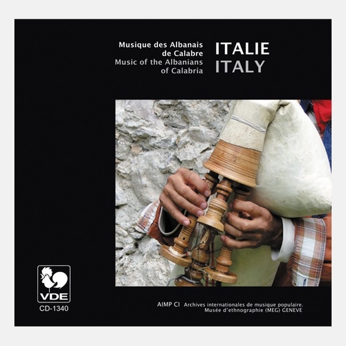 Couverture ITALIE: MUSIQUE DES ALBANAIS DE CALABRE