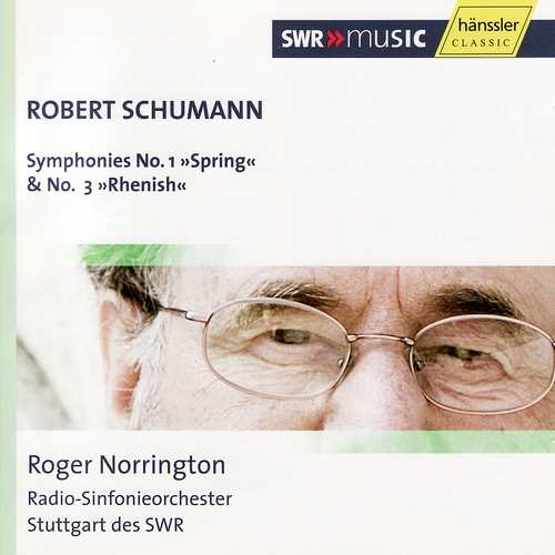 Couverture SYMPHONIE 1 "PRINTEMPS" / 3 "RHÉNANE" de Robert SCHUMANN