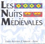Couverture LES NUITS MÉDIÉVALES - SAINT-ANTOINE L'ABBAYE, ISÈRE de François VILLON & RUTEBEUF
